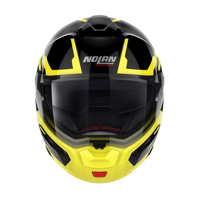 Caschi Modulari Nero/giallo Nolan